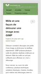 Mobile Screenshot of linuxgraphic.org
